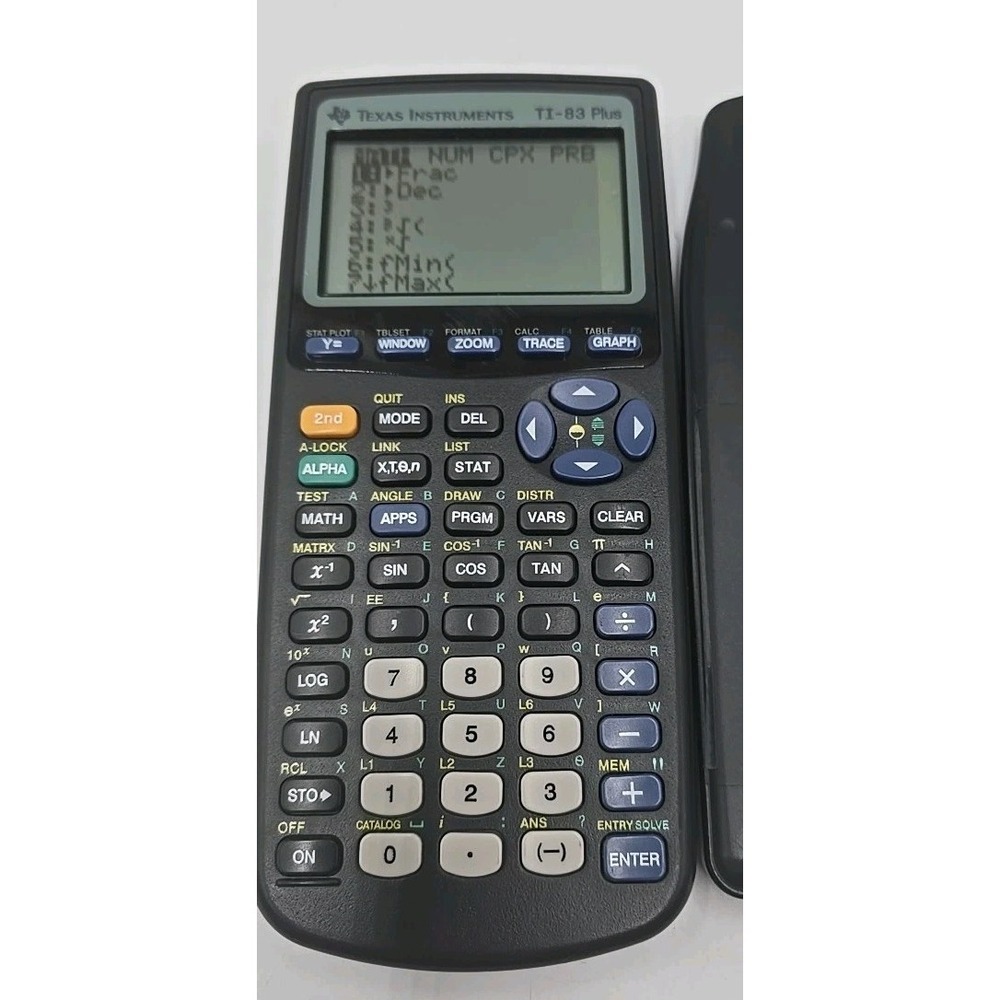 Texas Instruments TI-83 Plus Graphing Calculator - Black (83PL/TBL/1L1/A) - Picture 6 of 9